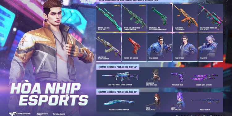Crossfire hòa nhịp eSports với Kho Báu Hoàng Gia Ruby mới cùng QCMM GoCoin cùng chủ đề