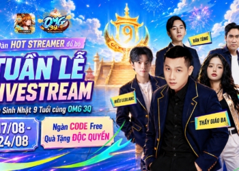 OMG 3Q – 9 năm bền bỉ khẳng định vị thế tượng đài game đấu tướng chiến thuật Tam Quốc
