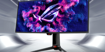 ASUS Đẩy Giới Hạn Tấm Nền QD-OLED 21:9 Lên Mức 360Hz Cùng Chuẩn Kết Nối DisplayPort 2.1