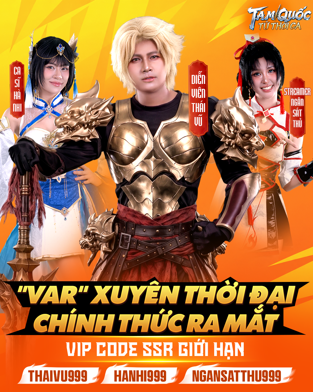 TAM QUỐC TỨ THỜI CA CHÍNH THỨC RA MẮT – NHẬN GIFTCODE NGAY