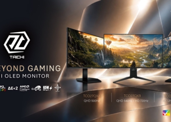 ASRock mở rộng thương hiệu Taichi sang phân khúc màn hình OLED cao cấp: Bước đột phá với tấm nền Tandem WOLED 720Hz và DisplayPort 2.1