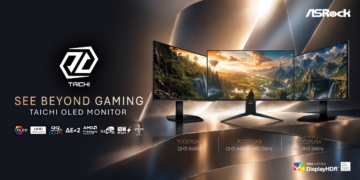 ASRock mở rộng thương hiệu Taichi sang phân khúc màn hình OLED cao cấp: Bước đột phá với tấm nền Tandem WOLED 720Hz và DisplayPort 2.1