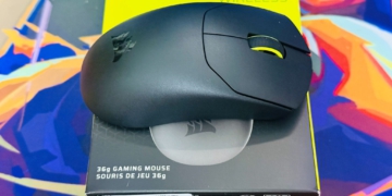 Trên tay Corsair Sabre V2 Pro UltraLight Wireless 8K: Bước đột phá cơ khí ở mức 36g