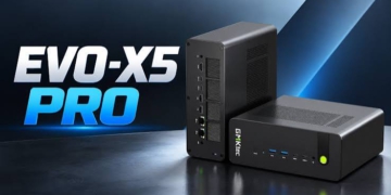 Kiến trúc APU Gorgon Halo 16 nhân Zen 5 trên GMKtec Evo-X5 Pro cho phép chia sẻ 160GB VRAM qua bus 256-bit