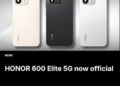 Honor 600 Elite 5G Đặt Chuẩn Mực Bền Bỉ Mới Với Pin 8.100mAh Và Chuẩn Kháng Nước Nóng IP69K