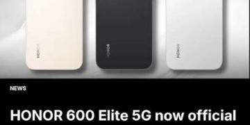 Honor 600 Elite 5G Đặt Chuẩn Mực Bền Bỉ Mới Với Pin 8.100mAh Và Chuẩn Kháng Nước Nóng IP69K