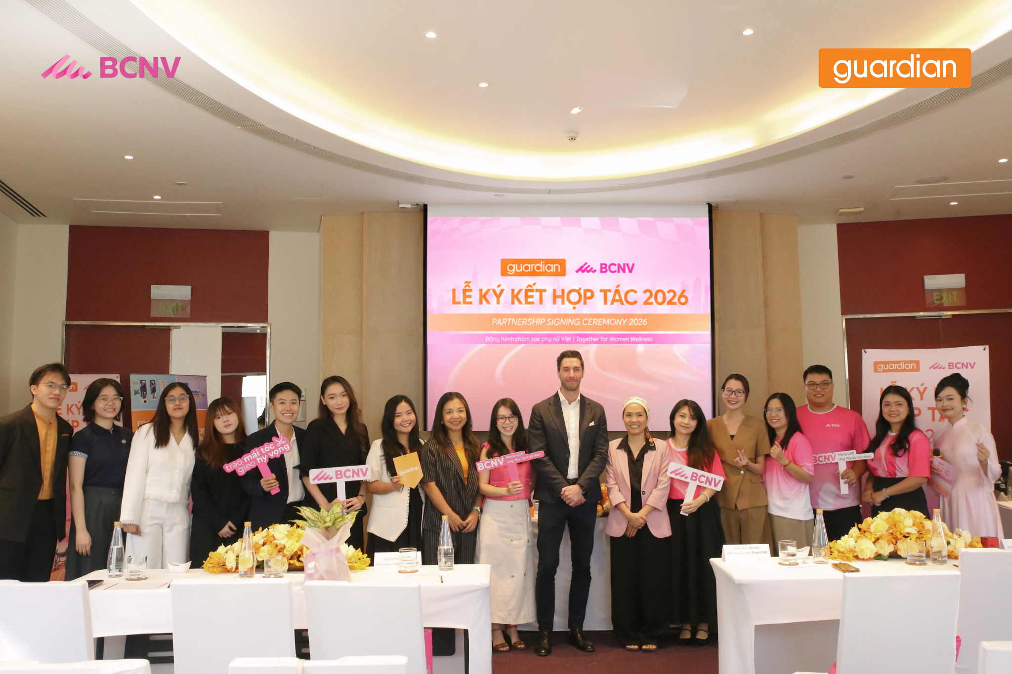 BCNV VÀ GUARDIAN VIỆT NAM KÝ KẾT HỢP TÁC: KẾT NỐI NGUỒN LỰC, CHUNG HÀNH ĐỘNG VÌ SỨC KHỎE PHỤ NỮ VIỆT NAM