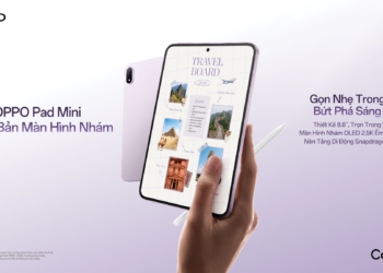 OPPO Pad Mini chính thức ra mắt tại Việt Nam: Tích hợp hệ sinh thái AI trong thiết kế 8.8 inch