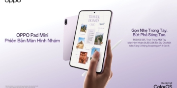 OPPO Pad Mini chính thức ra mắt tại Việt Nam: Tích hợp hệ sinh thái AI trong thiết kế 8.8 inch