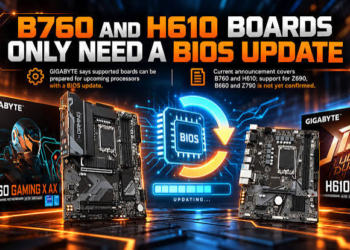 Kéo dài vòng đời socket LGA1700 GIGABYTE cập nhật vi mã BIOS mở đường cho dòng CPU Intel hỗ trợ DDR4