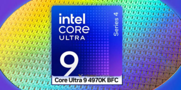 Kiến trúc bộ nhớ đệm xếp chồng bLLC định hình ba mẫu chip BFC trên thế hệ vi xử lý Intel Nova Lake