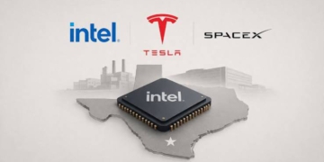 Intel hợp tác Tesla và SpaceX phát triển dự án phần cứng AI Terafab