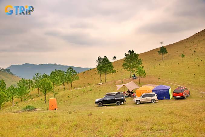 Đồi Phượng Hoàng Quảng Ninh thành điểm trekking mùa cỏ cháy, kinh nghiệm chuẩn bị thiết bị số và cắm trại an toàn