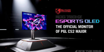 ASUS ROG Swift OLED PG259QWS Ace ứng dụng tấm nền Tandem WOLED 720Hz và băng thông DisplayPort 2.1 UHBR20 cho chuẩn thi đấu esports quốc tế