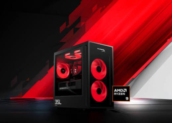 HyperX Omen 35L khẳng định ngôn ngữ thiết kế tối giản, tối ưu tản nhiệt chất lỏng LCD và nguồn modular 1000W