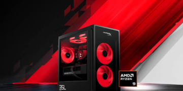 HyperX Omen 35L khẳng định ngôn ngữ thiết kế tối giản, tối ưu tản nhiệt chất lỏng LCD và nguồn modular 1000W