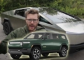 Tesla và Rivian cạnh tranh công nghệ giao diện Halloween qua cập nhật OTA