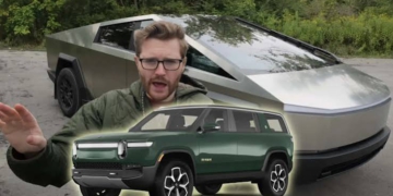 Tesla và Rivian cạnh tranh công nghệ giao diện Halloween qua cập nhật OTA