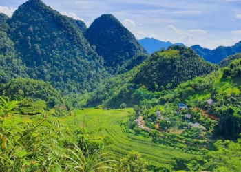 Sắc vàng thung lũng và nhịp quay cọn nước Pù Luông tháng 10 kiến tạo không gian nghỉ dưỡng sinh thái nguyên bản giữa núi rừng xứ Thanh
